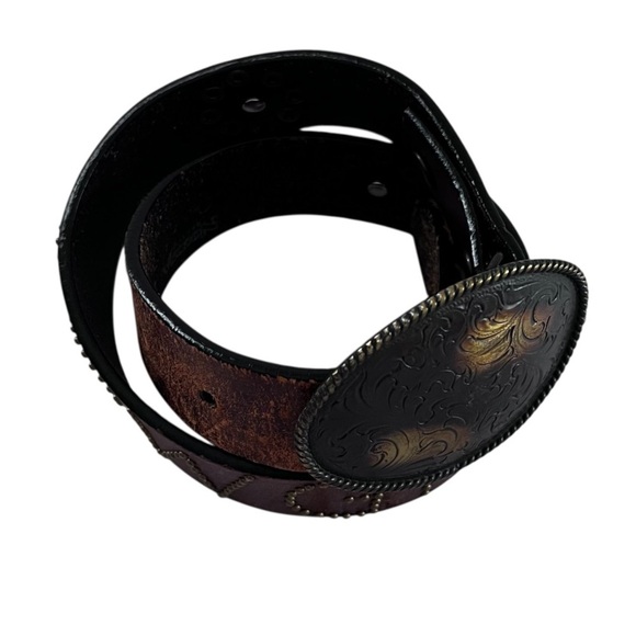 Nocona Girls Embellished Cowgirl Belt - Picture 3 of 13